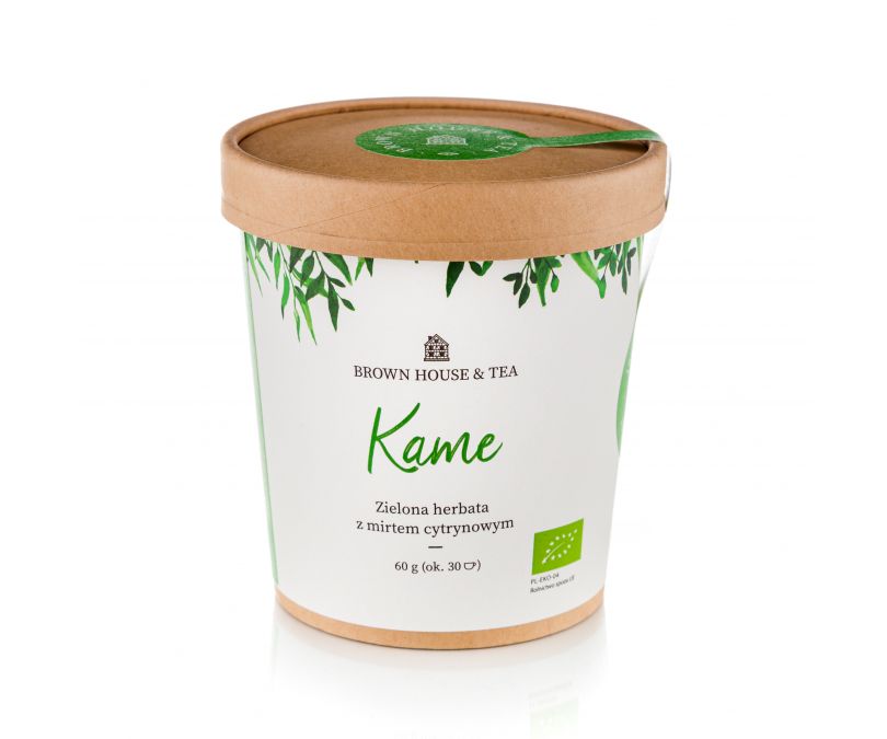 Kame – zielona herbata z mirtem cytrynowym