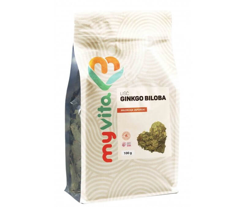 MyVita Ginkgo Biloba Miłorząb Japoński 100g