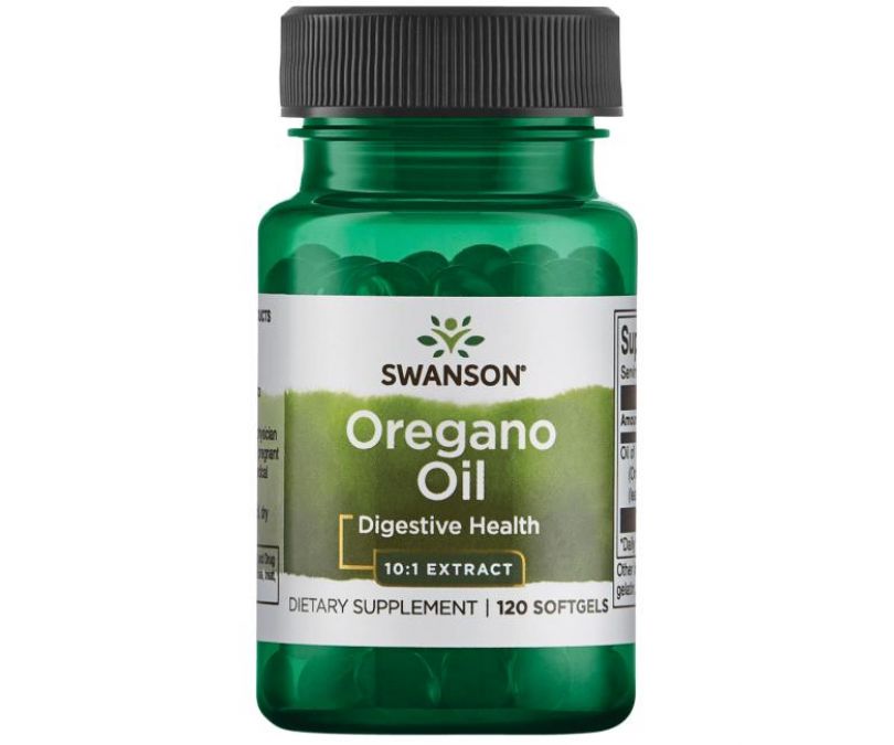 SWANSON Oregano olej 10:1 ekstrakt 120żelk.