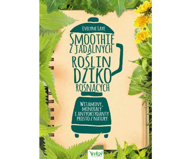 Smoothie z jadalnych roślin dziko rosnących