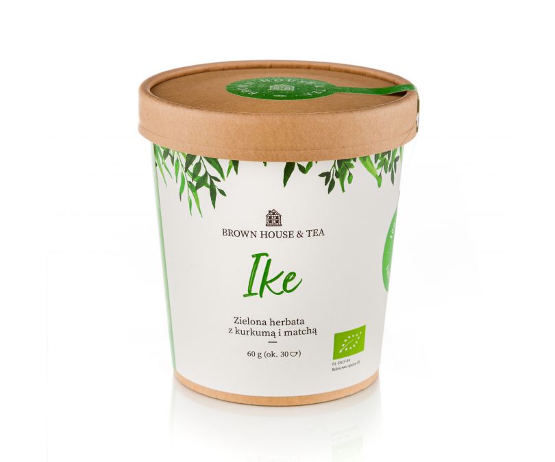 Ike – zielona herbata z kurkumą